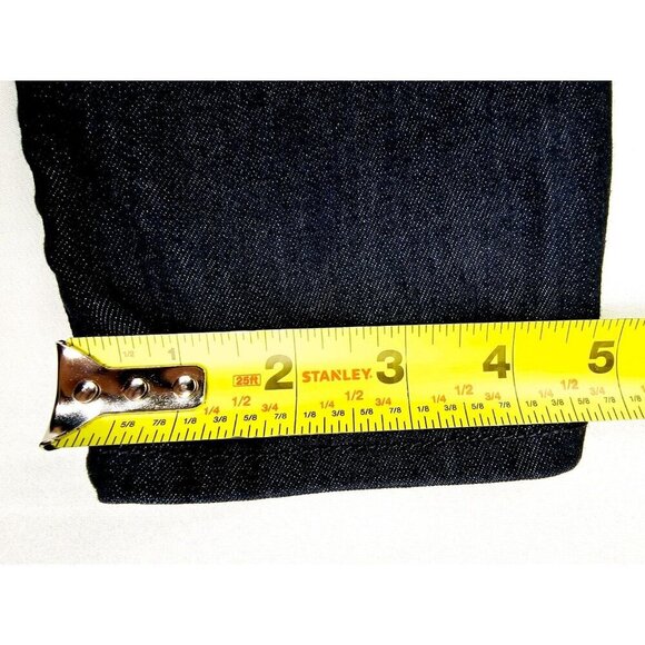 7 For All Mankind Size 24X28 Womens The Mid Rise Ankle Skinny Blue Denim Jeans - Picture 4 of 12